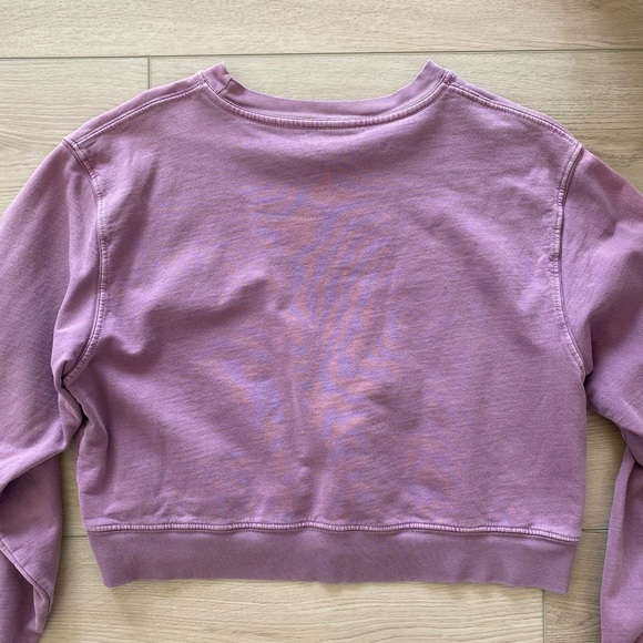 PARKS PROJECT- Yosemite National Park Mauve Cropped Sweatshirt - Picture 4 of 4